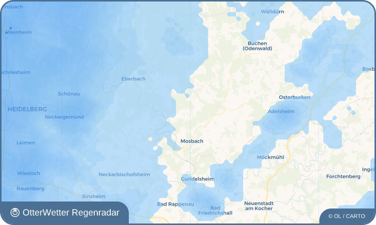 Widget-Vorschau für Lohrbach Wetter-Widget-Vorschau mit Vorhersagedaten für Lohrbach