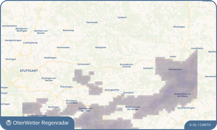 OtterWetter Regenradar-Widget Lorch