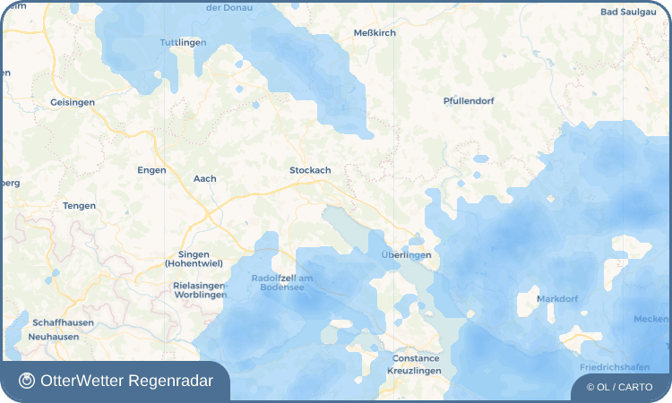 OtterWetter Regenradar-Widget Ludwigshafen