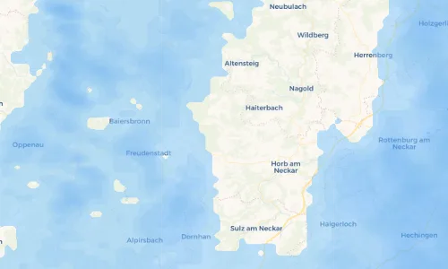 Regenradar Vorschaubild - Aktuelle Niederschläge in Lützenhardt und Umgebung