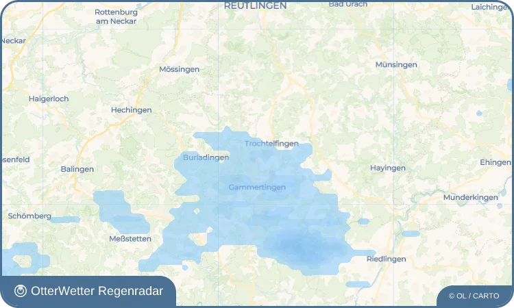 Wetter-Widget-Vorschau mit Vorhersagedaten für Mägerkingen