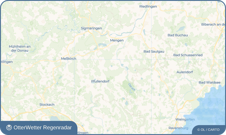 Wetter-Widget-Vorschau mit Vorhersagedaten für Magenbuch
