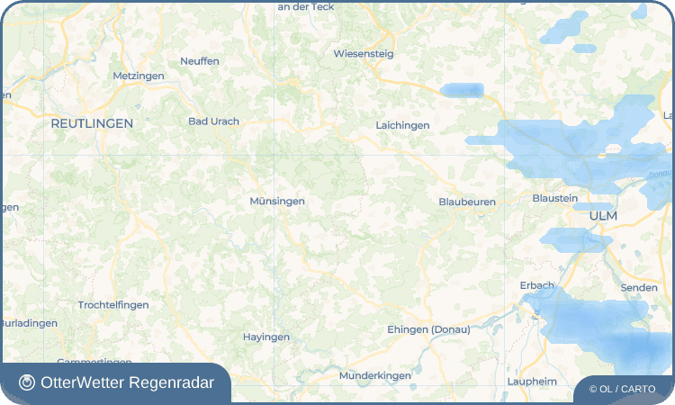 OtterWetter Regenradar-Widget Magolsheim