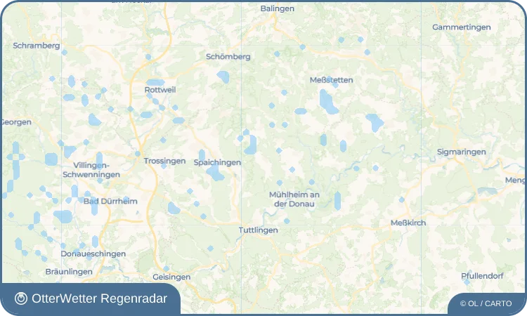 Wetter-Widget-Vorschau mit Vorhersagedaten für Mahlstetten