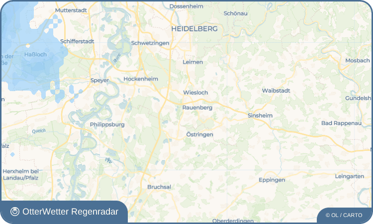 OtterWetter Regenradar-Widget Malschenberg