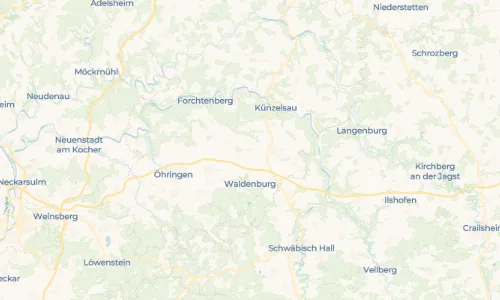 Regenradar Vorschaubild - Aktuelle Niederschläge in Mangoldsall und Umgebung