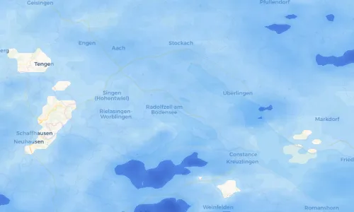 Regenradar Vorschaubild - Aktuelle Niederschläge in Markelfingen und Umgebung