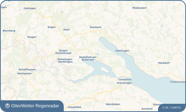 OtterWetter Regenradar-Widget Markelfingen