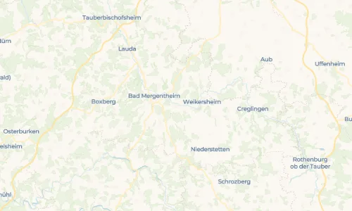 Regenradar Vorschaubild - Aktuelle Niederschläge in Markelsheim und Umgebung