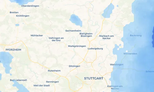 Regenradar Vorschaubild - Aktuelle Niederschläge in Markgröningen und Umgebung