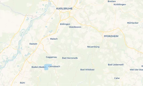Regenradar Vorschaubild - Aktuelle Niederschläge in Marxzell und Umgebung