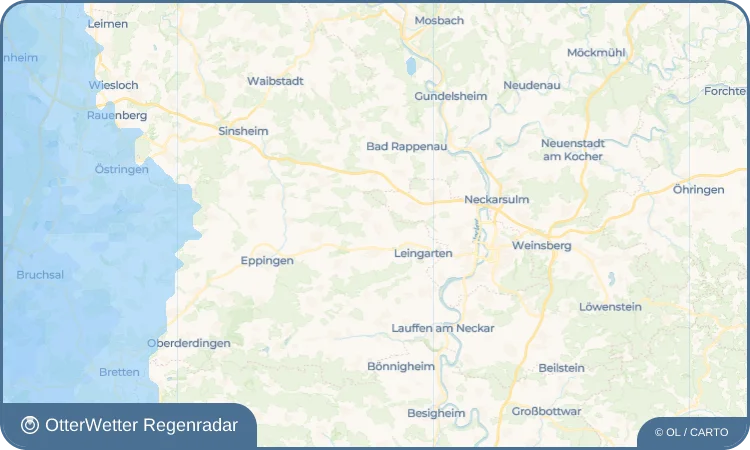 Wetter-Widget-Vorschau mit Vorhersagedaten für Massenbach