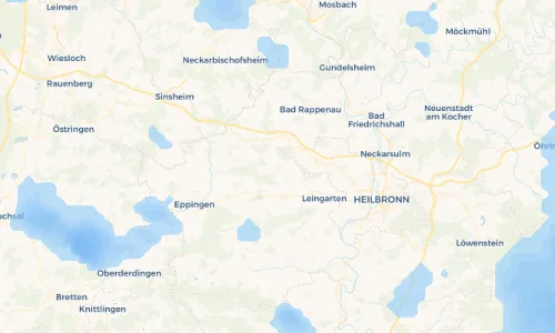 Regenradar Vorschaubild - Aktuelle Niederschläge in Massenbachhausen und Umgebung