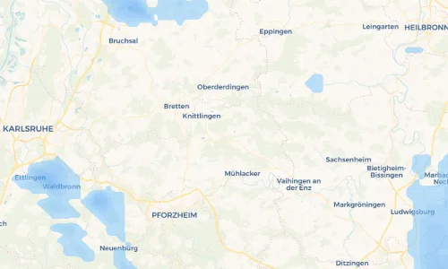 Regenradar Vorschaubild - Aktuelle Niederschläge in Maulbronn und Umgebung