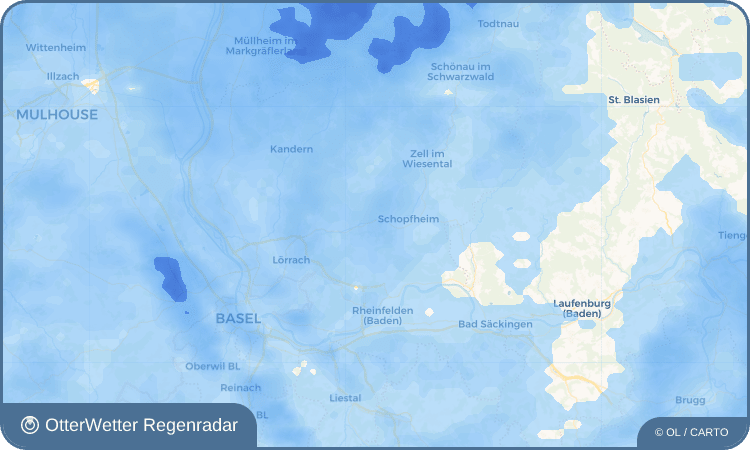 OtterWetter Regenradar-Widget Maulburg