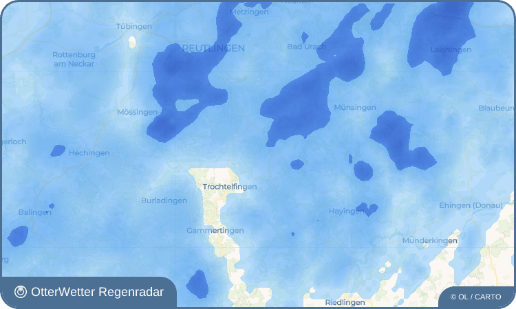OtterWetter Regenradar-Widget Meidelstetten