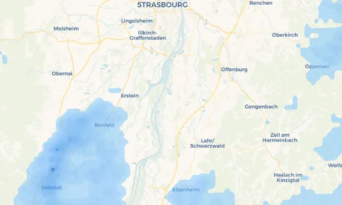 Regenradar Vorschaubild - Aktuelle Niederschläge in Meißenheim und Umgebung