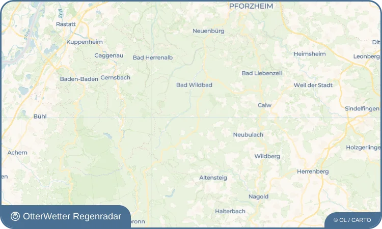 Widget-Vorschau für Meistern Wetter-Widget-Vorschau mit Vorhersagedaten für Meistern