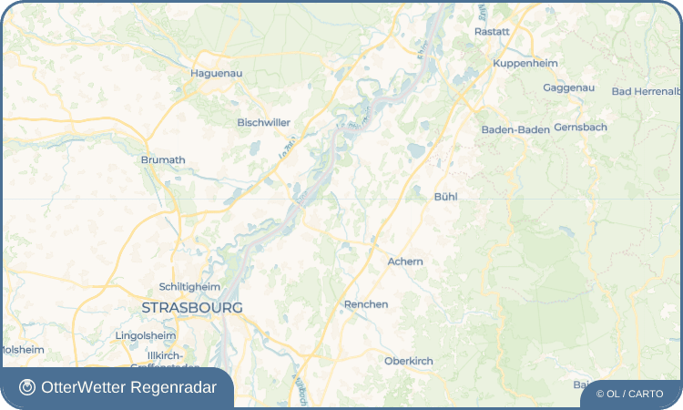 OtterWetter Regenradar-Widget Memprechtshofen