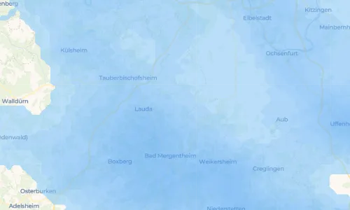 Regenradar Vorschaubild - Aktuelle Niederschläge in Messelhausen und Umgebung