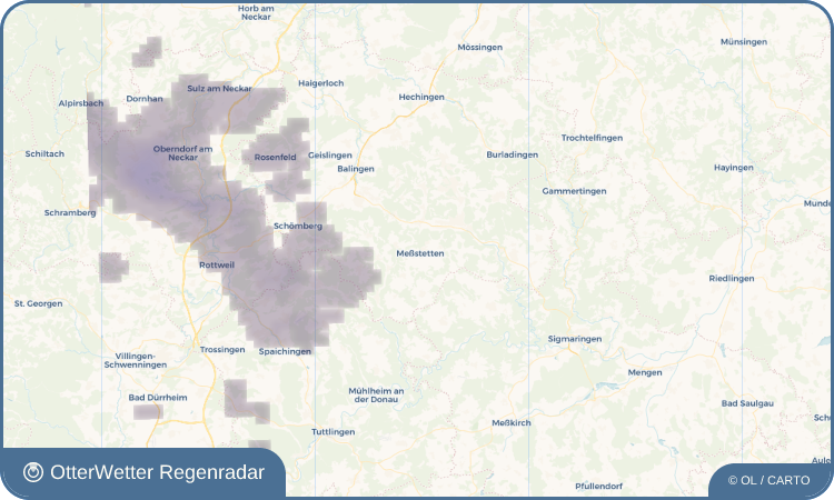 Wetter-Widget-Vorschau mit Vorhersagedaten für Meßstetten