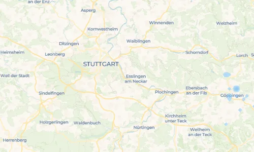 Regenradar Vorschaubild - Aktuelle Niederschläge in Mettingen und Umgebung