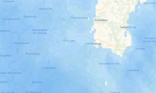 Regenradar Vorschaubild - Aktuelle Niederschläge in Michelbach am Wald und Umgebung