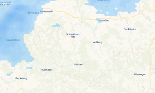 Regenradar Vorschaubild - Aktuelle Niederschläge in Michelbach an der Bilz und Umgebung