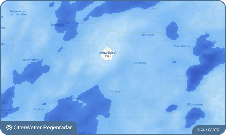 OtterWetter Regenradar-Widget Michelbach an der Bilz