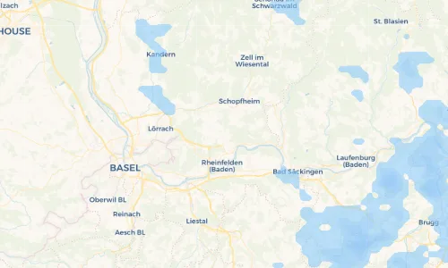 Regenradar-Vorschau: aktuelle Niederschläge in Minseln und Umgebung