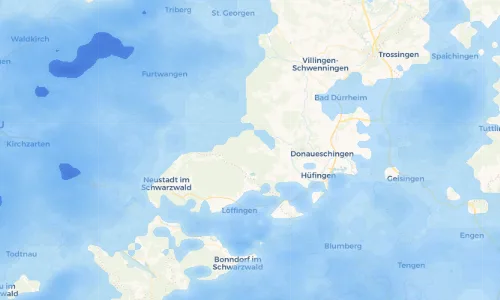 Regenradar Vorschaubild - Aktuelle Niederschläge in Mistelbrunn und Umgebung