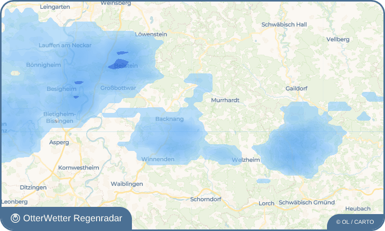 Widget-Vorschau für Mittelbrüden Wetter-Widget-Vorschau mit Vorhersagedaten für Mittelbrüden