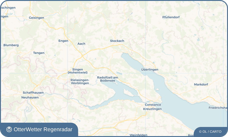 OtterWetter Regenradar-Widget Möggingen