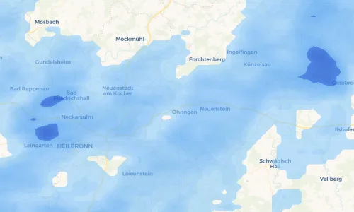 Regenradar Vorschaubild - Aktuelle Niederschläge in Möhrig und Umgebung