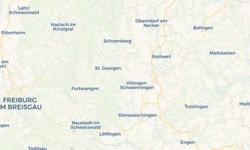 Regenradar Vorschaubild - Aktuelle Niederschläge in Mönchweiler und Umgebung