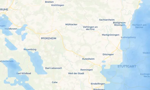 Regenradar Vorschaubild - Aktuelle Niederschläge in Mönsheim und Umgebung