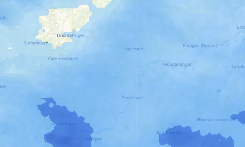 Regenradar Vorschaubild - Aktuelle Niederschläge in Mörsingen und Umgebung
