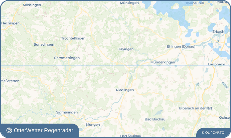 OtterWetter Regenradar-Widget Mörsingen