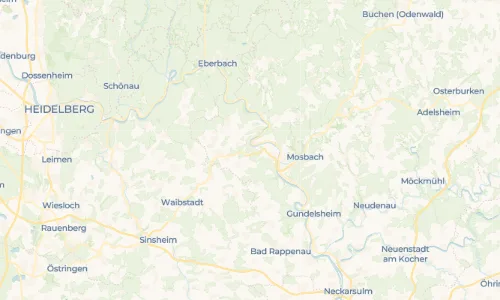 Regenradar-Vorschau: aktuelle Niederschläge in Mörtelstein und Umgebung
