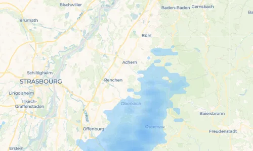 Regenradar Vorschaubild - Aktuelle Niederschläge in Mösbach und Umgebung