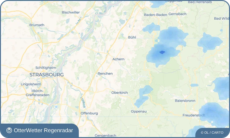 Widget-Vorschau für Mösbach Wetter-Widget-Vorschau mit Vorhersagedaten für Mösbach