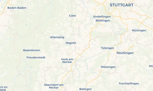 Regenradar Vorschaubild - Aktuelle Niederschläge in Mötzingen und Umgebung