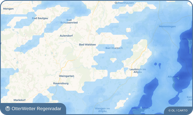 Wetter-Widget-Vorschau mit Vorhersagedaten für Molpertshaus