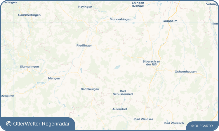 OtterWetter Regenradar-Widget Moosburg
