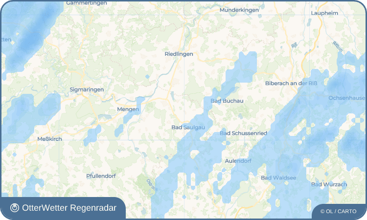 OtterWetter Regenradar-Widget Moosheim