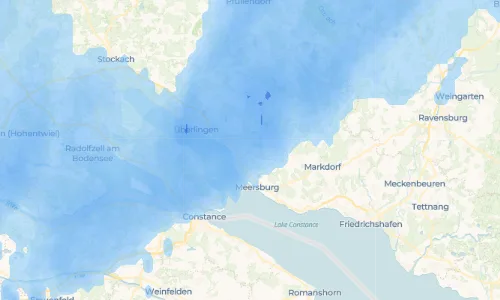 Regenradar Vorschaubild - Aktuelle Niederschläge in Mühlhofen und Umgebung