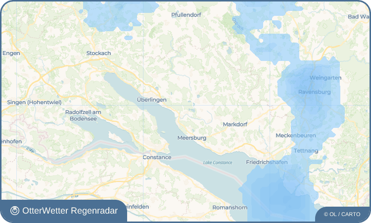 OtterWetter Regenradar-Widget Mühlhofen