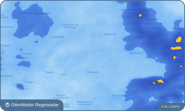 Widget-Vorschau für Mühlingen Wetter-Widget-Vorschau mit Vorhersagedaten für Mühlingen