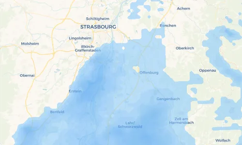 Regenradar Vorschaubild - Aktuelle Niederschläge in Müllen und Umgebung