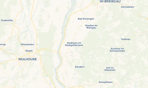 Regenradar Vorschaubild - Aktuelle Niederschläge in Müllheim im Markgräflerland und Umgebung